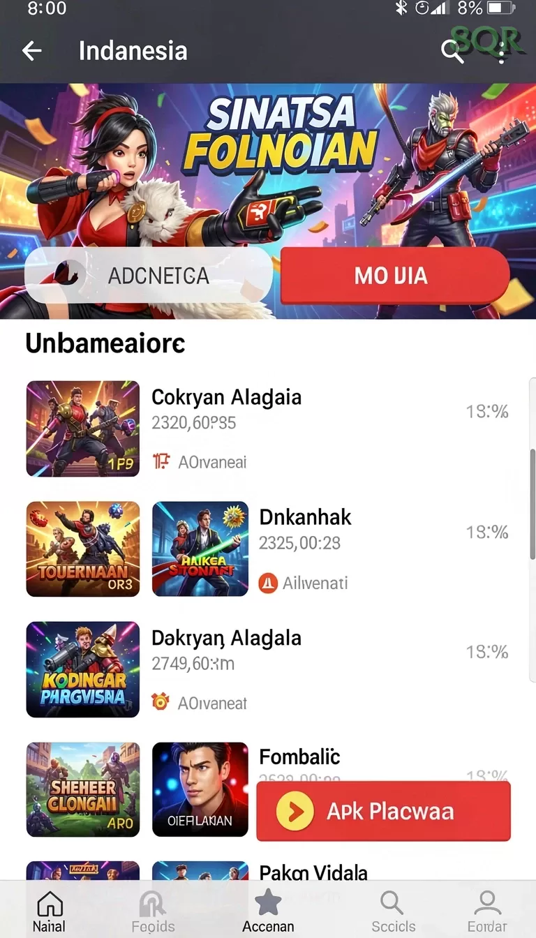 Cuplikan layar NAGAHOKI88 — menu navigasi