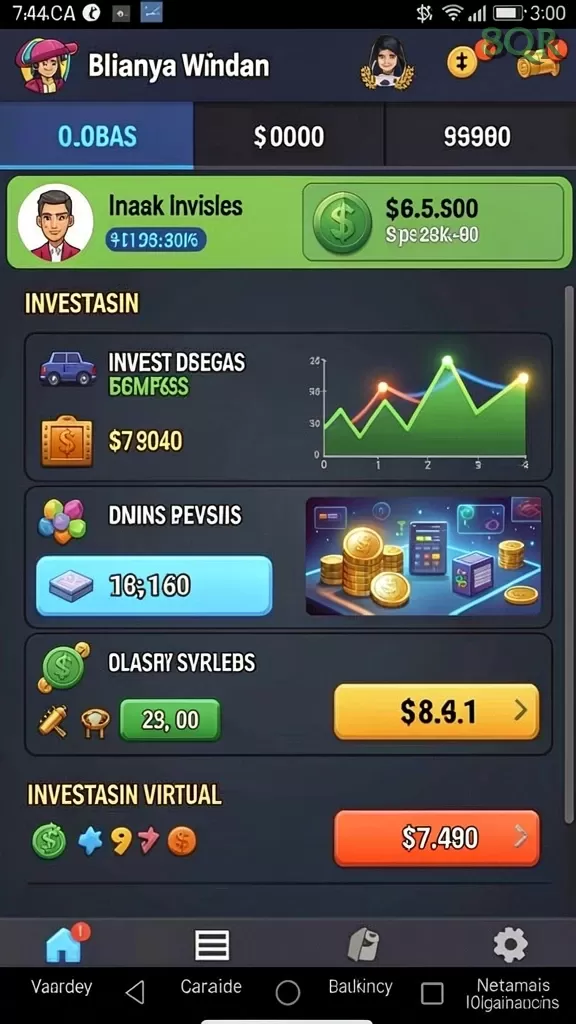 Cuplikan layar HALOBET — menu navigasi